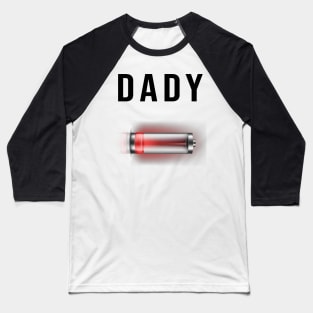 Matching Family Battery Baseball T-Shirt